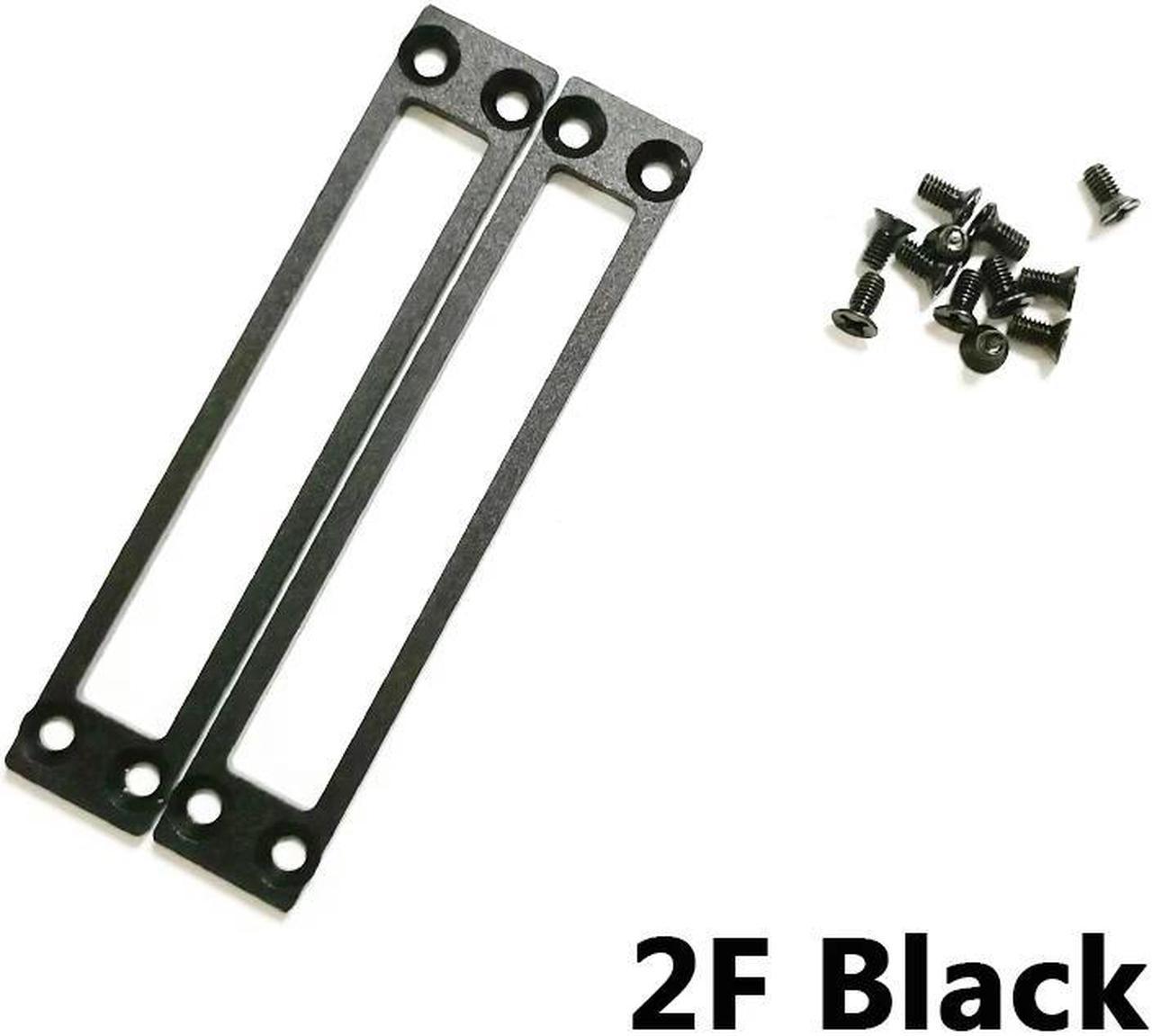 SSD 2.5 inch hard drive bracket aluminum alloy material can be fixed on the chassis with screws for PC Hard Drive Enclosure