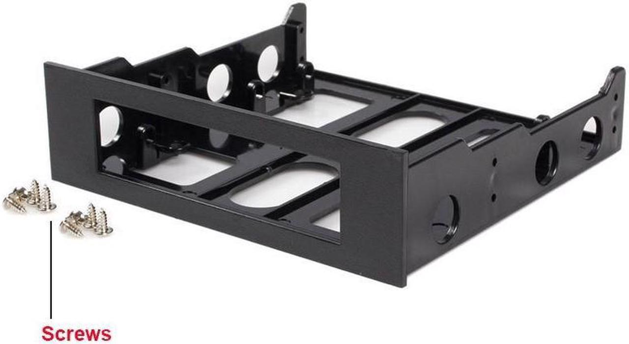 3.5 to 5.25 Floppy to Optical Drive Bay Mounting Bracket Converter for Front Panel,Internal Hub,Card Reader,Fan Speed controller