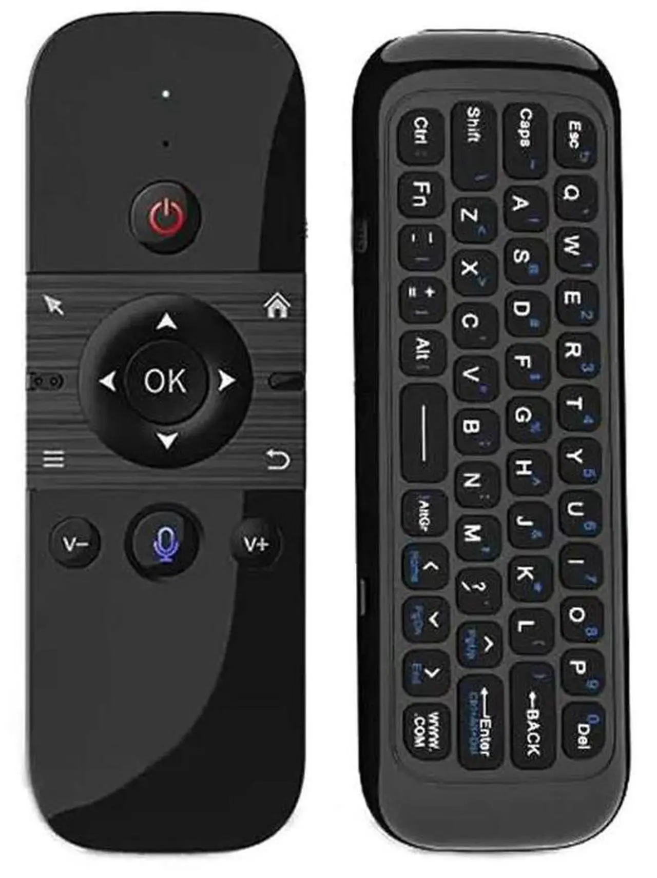 Main image of M8 Voice Remote control Air Mouse 2.4G Mini Wireless Keyboard IR learning Gyro Sensing Lithium Battery For Android TV Box X96
