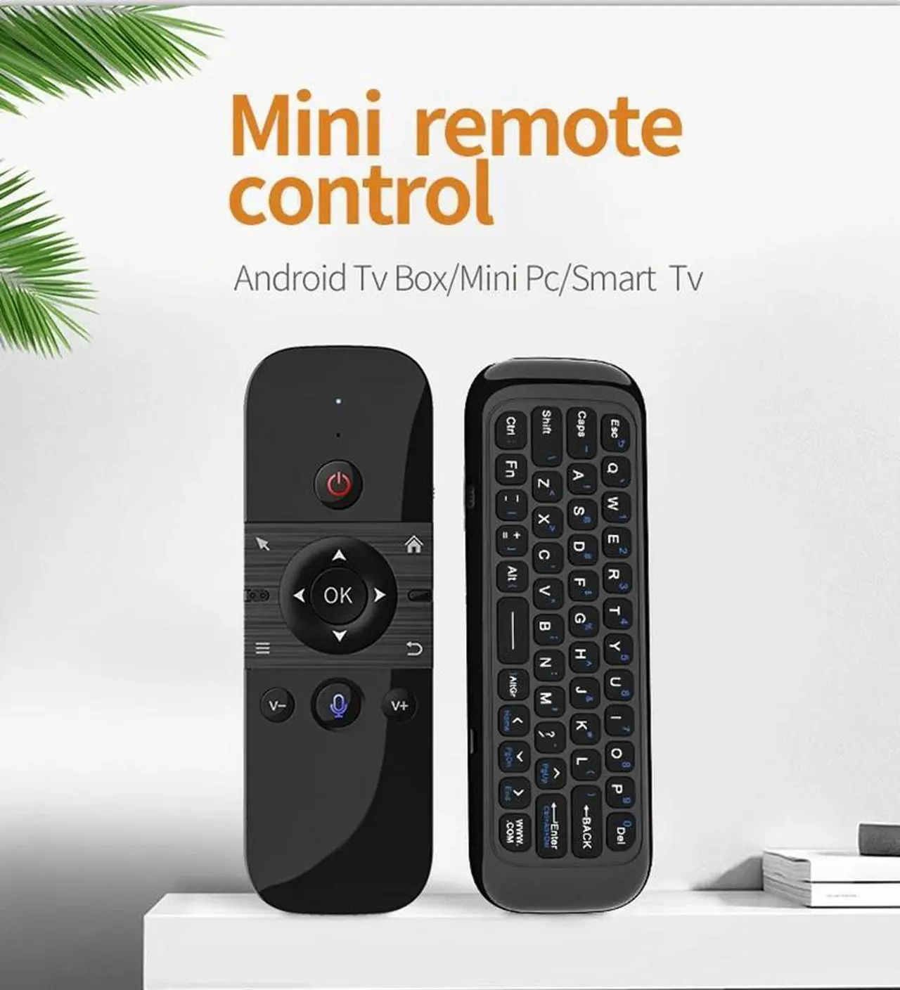 Alt view image 4 of 6 - M8 Voice Remote control Air Mouse 2.4G Mini Wireless Keyboard IR learning Gyro Sensing Lithium Battery For Android TV Box X96