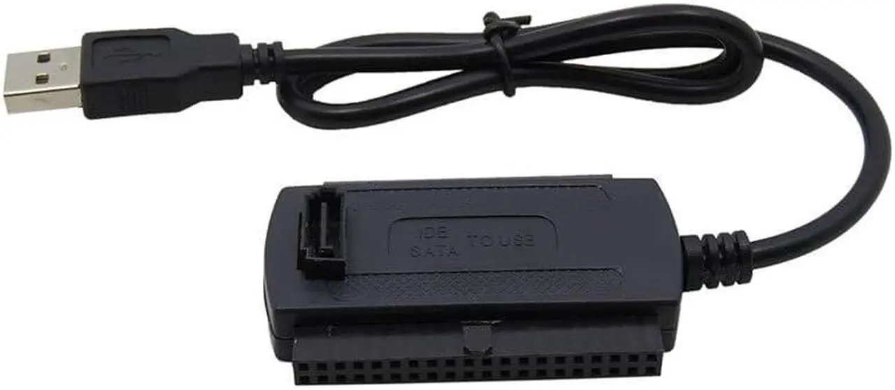 Alt view image 3 of 4 - High Speed 480Mb/s 3 in 1 USB 2.0 Cable Adapter USB To 2.5/3.5/5.25inch SATA IDE Adapters