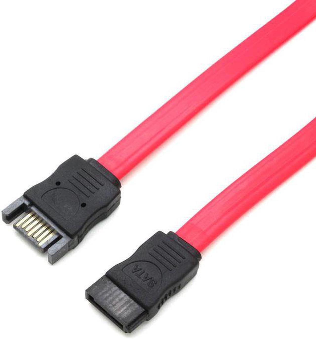 SATA 7pin Male to Female Data Cables SATA 2 II Extension Cable HDD Hard Disk Drive Cord line