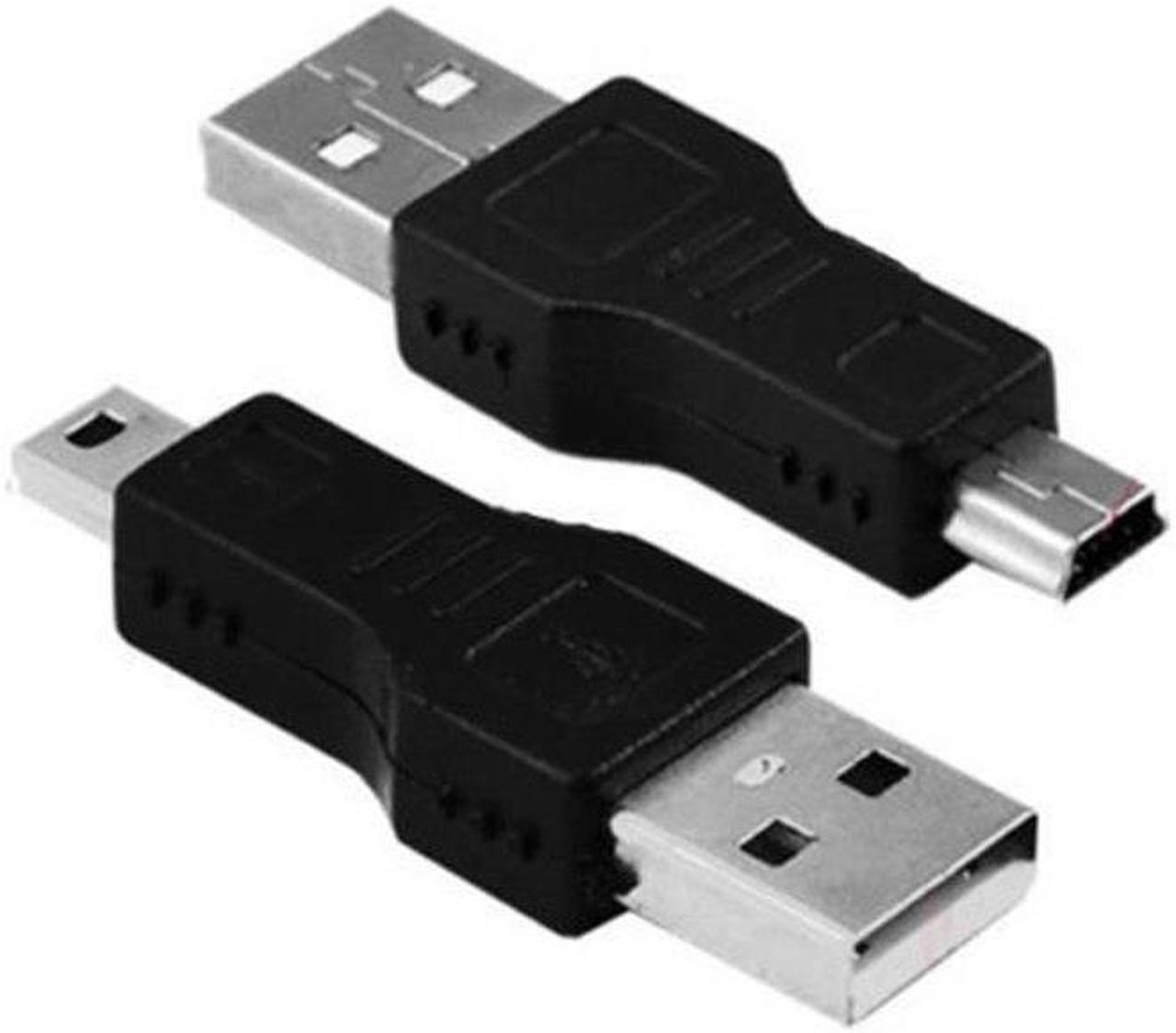 New USB A to Mini 5-Pin Data Cable Adapter Male/M