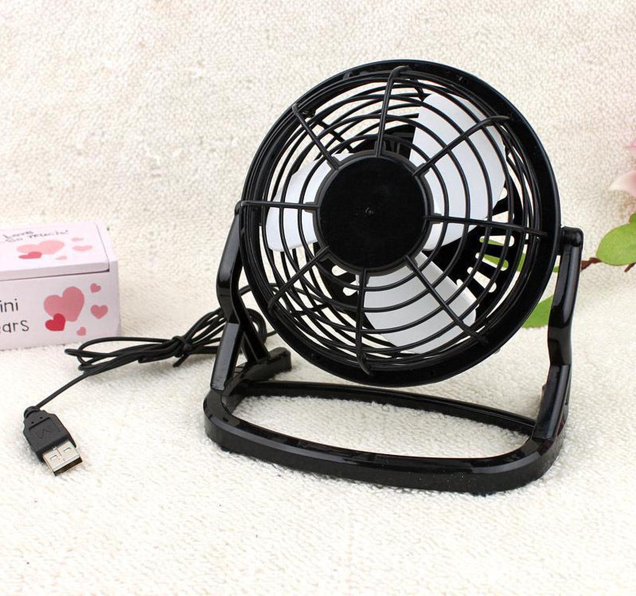 USB Cooler Cooling Fan Desk Mini Fan Portable Desk Mini Fan Super Mute PC USB Coolerfor Notebook Laptop Computer With key switch