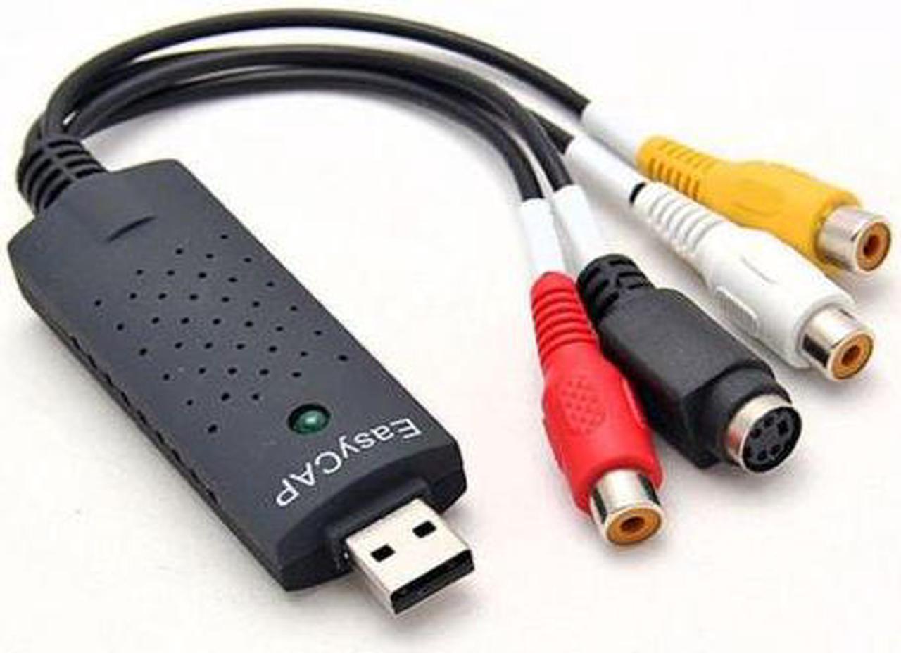 USB 2.0 Video Easycap TV DVD VHS Capture Card Audio AV Adapter for Computer