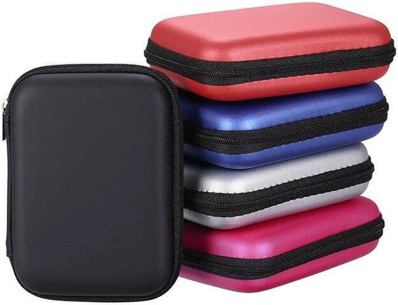 Fashion Portable Zipper External 2.5 inch HDD EVA Bag Case Pouch for Protection Standard 2.5'' GPS Hard Disk Drive Device