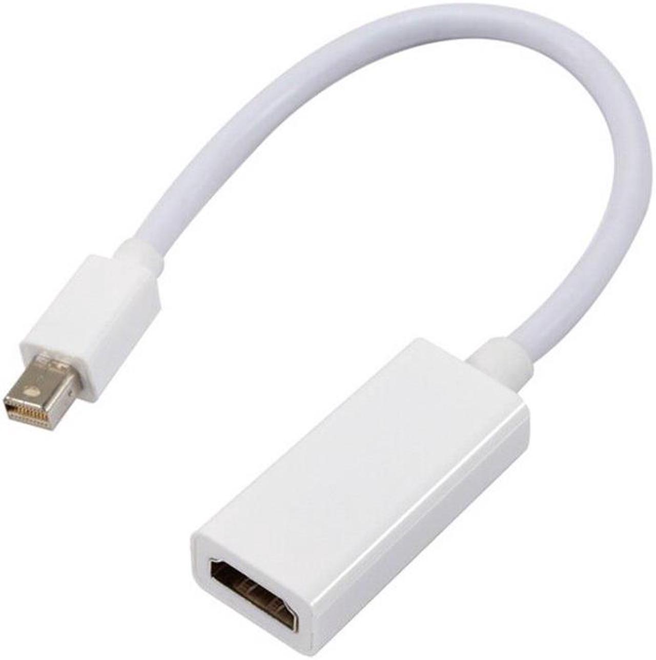 New Mini DisplayPort Display Port DP Male to HDMI Female Adapter Converter Cable For PC Macbook Pro Air