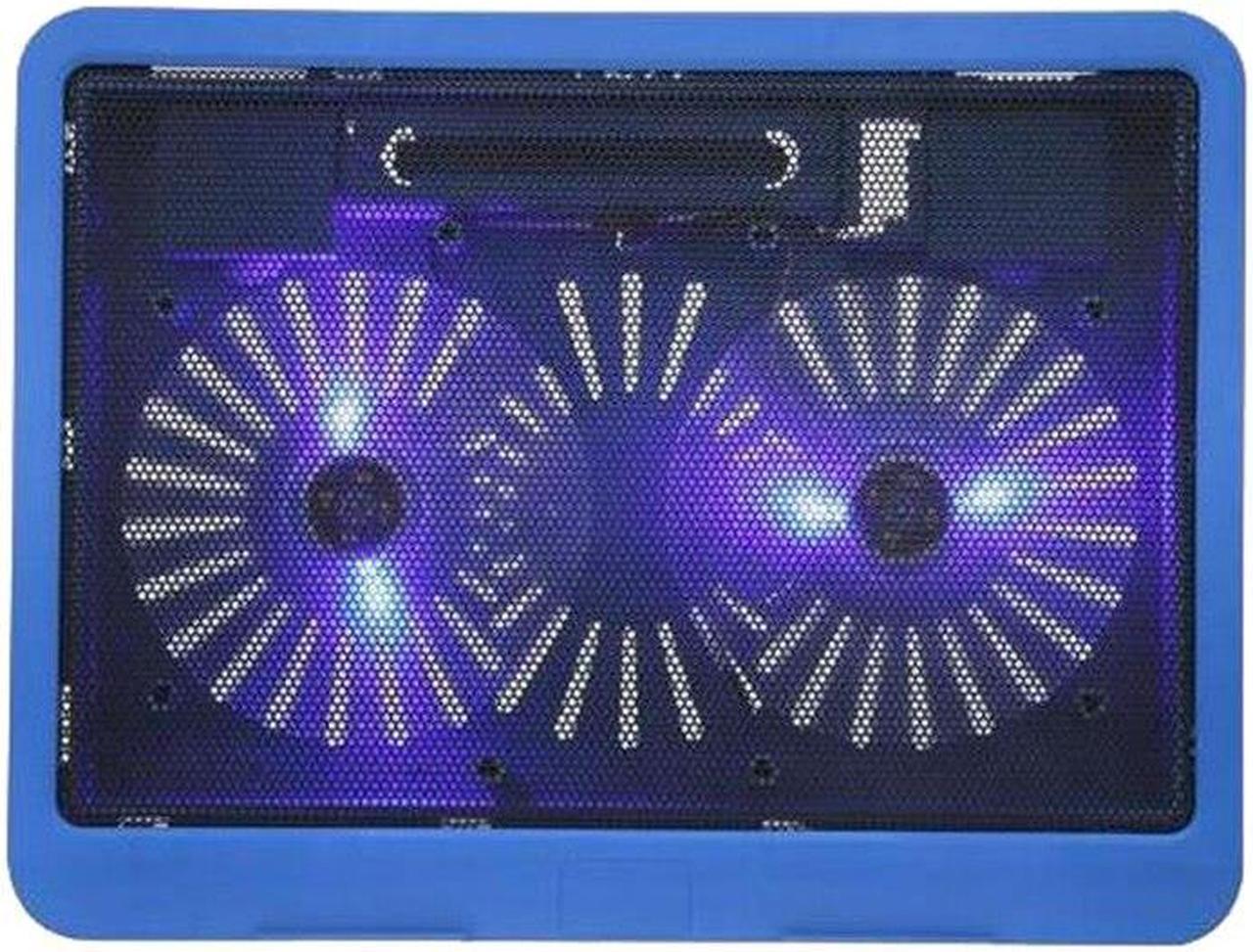 Laptop Cooling Pad Notebook Stand cooling laptop With 2 Quite Fan & blue LED Lights For 11-15" Laptop cooler Fixture for laptop