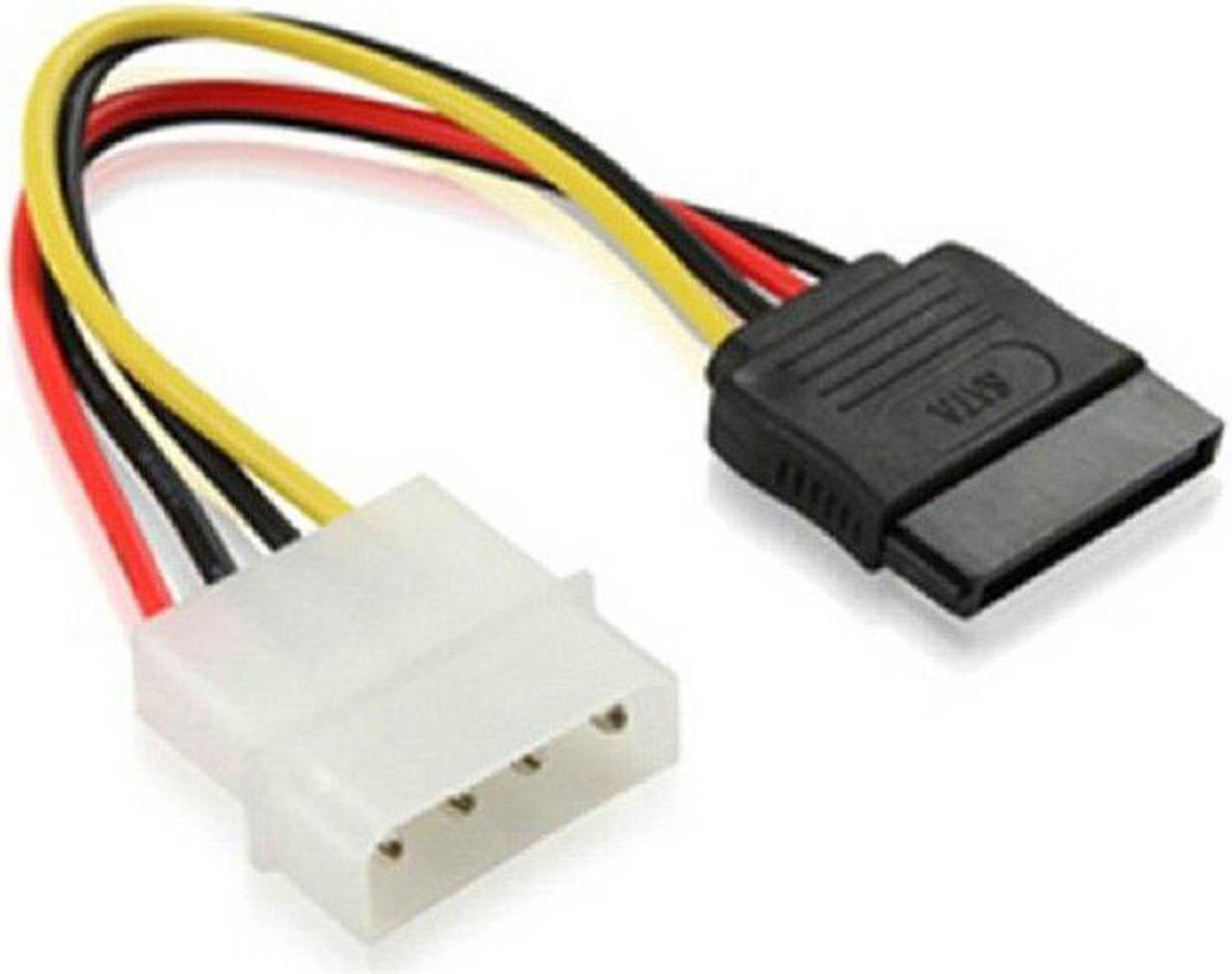 NEW IDE to Serial ATA SATA HDD Power Adapter Cable