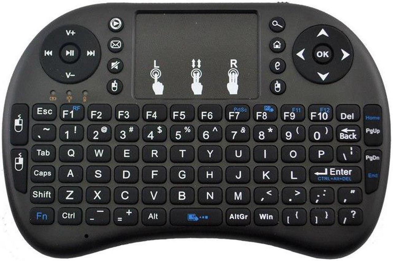 English 2.4GHz Wireless i8 Keyboard Touchpad Fly Air Mouse For Android TV PS3