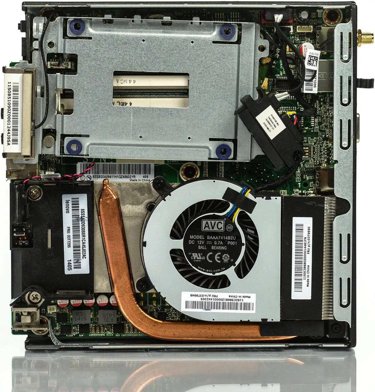Alt view image 2 of 7 - Lenovo ThinkCentre M73 Tiny  i5-4570T 2.90GHz 8GB 256GB SSD Win 10 Pro 1 Yr Wty