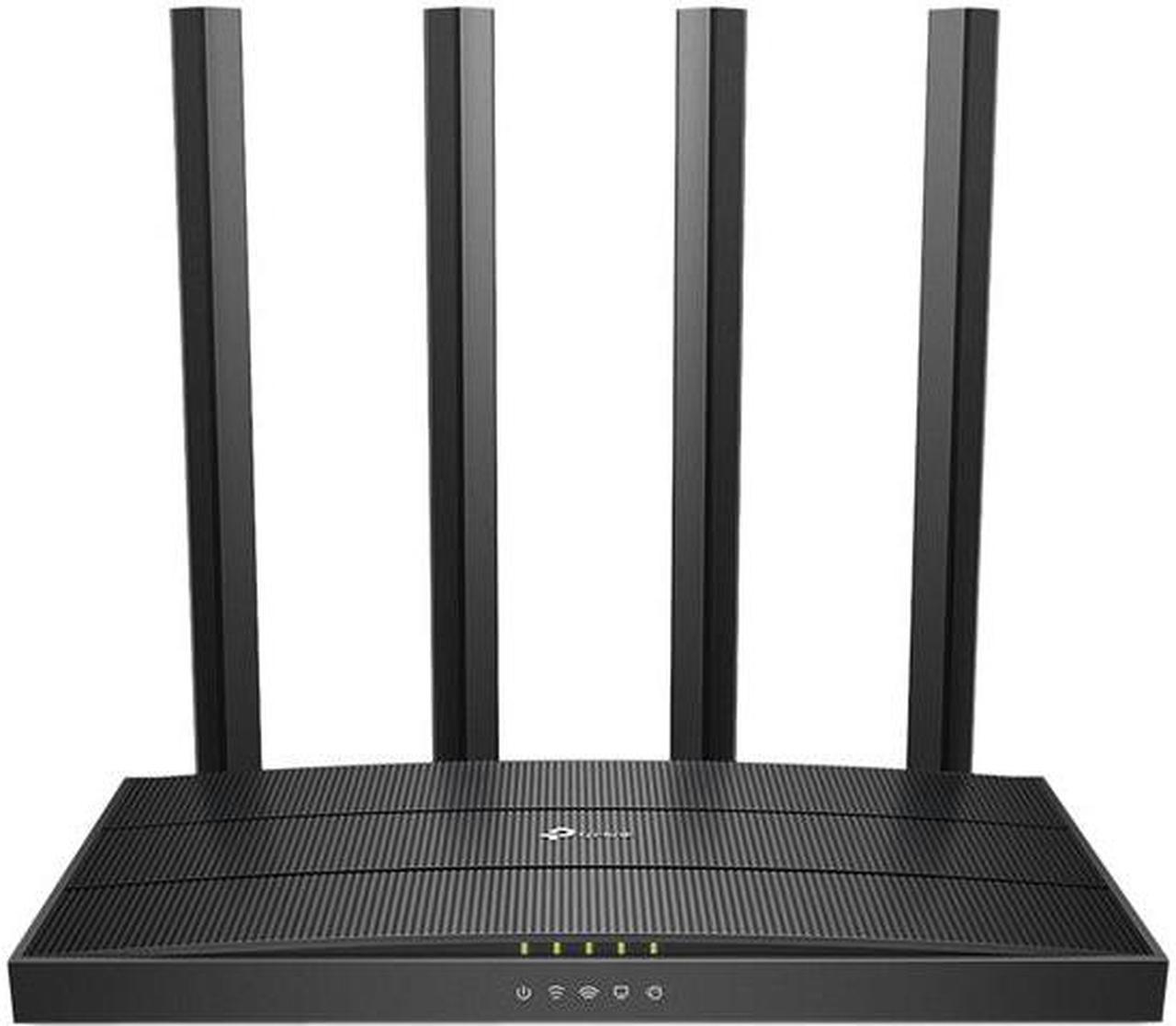 TP-Link AC1200 Gigabit WiFi Router (Archer A6 V3) - Dual Band MU-MIMO Wireless Internet Router, 4 x Antennas, OneMesh and AP Mode, Long Range Coverage