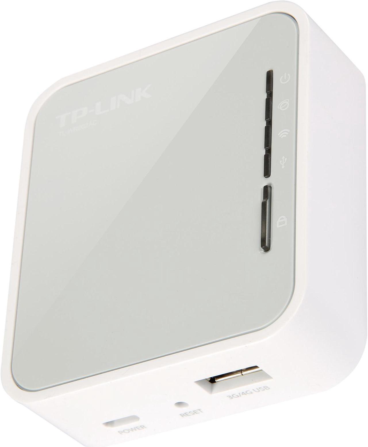 TP-Link AC750 Wireless Portable Nano Travel Router(TL-WR902AC) - Support Multiple Modes, WiFi Router/Hotspot/Bridge/Range Extender/Access Point/Client Modes, Dual Band WiFi, 1 USB 2.0 Port