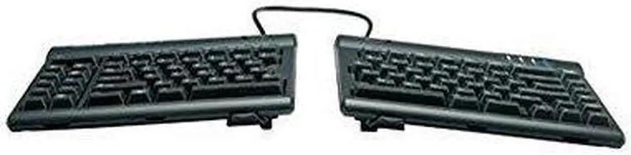 Alt view image 3 of 5 - Kinesis Freestyle2 Keyboard for PC, Us English Legending, Black, 9 Inch Maximum - KB800PB-US