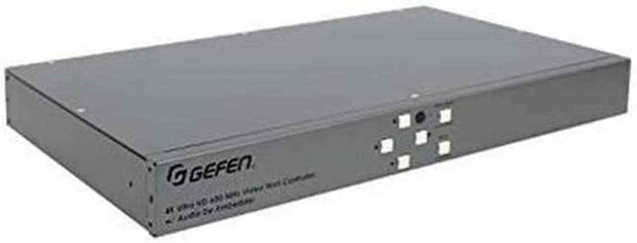 Alt view image 4 of 4 - 4K Ultra HD 600 MHz 1x4 Video Wall Controller with Audio De-Embedder