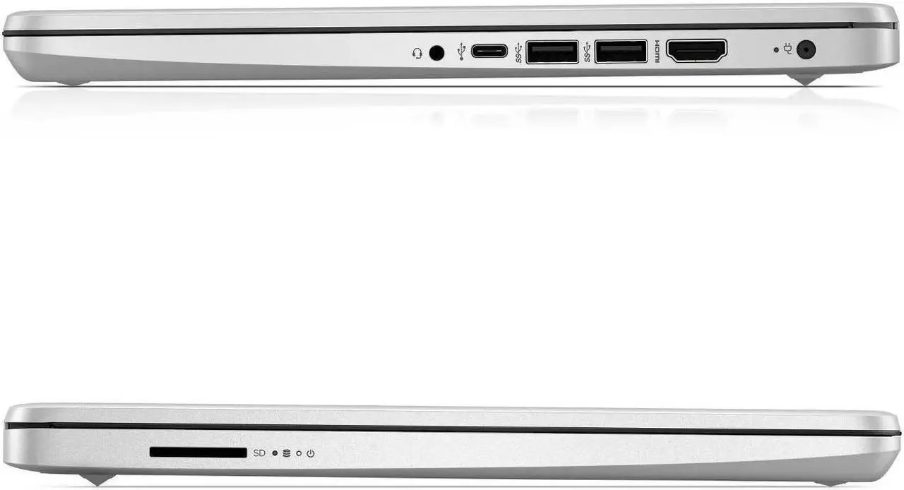 Alt view image 4 of 4 - HP 14" FULL HD Laptop - Intel Core i3 11th Gen Processor - 16GB Memory - 1TB SSD -Windows 10 in S Mode - Silver