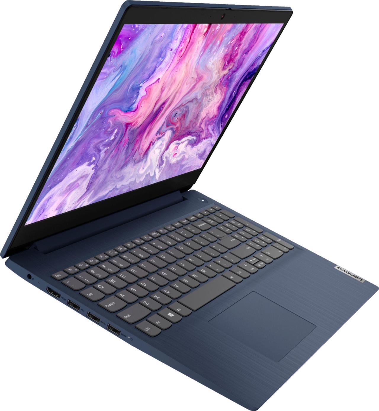 Alt view image 2 of 7 - Lenovo - Ideapad 3 15.6" Touch-Screen Laptop - Intel Core i3-10110U - 8GB Memory - 512GB SSD - Greay Windows 10 Home