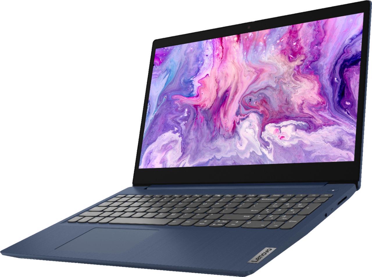 Main image of Lenovo - Ideapad 3 15.6" Touch-Screen Laptop - Intel Core i3-10110U - 8GB Memory - 512GB SSD - Greay Windows 10 Home