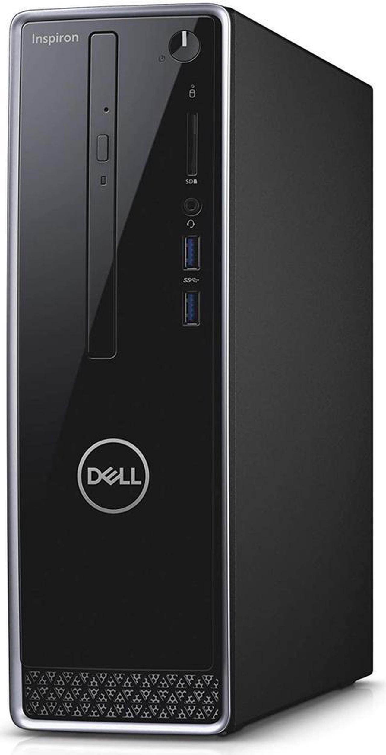 Alt view image 2 of 4 - Dell Inspiron Desktop, Intel Core i3-8100 - 8GB Memory - 256GB SSD + 1TB HDD - Windows 10 Home - Black