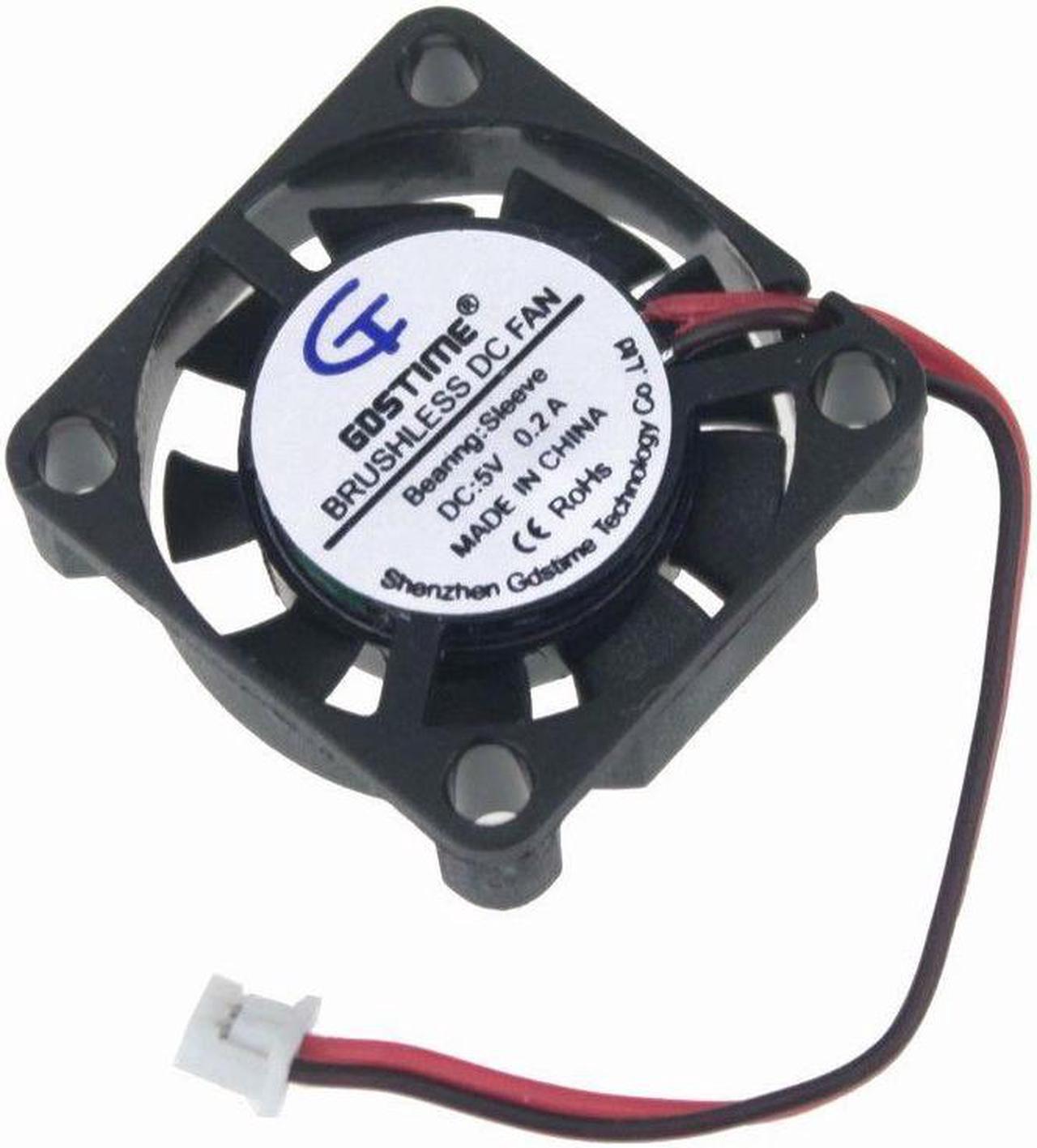 5V 25x25x7mm Brushless PC CPU Cooling Cooler Fan 2pin