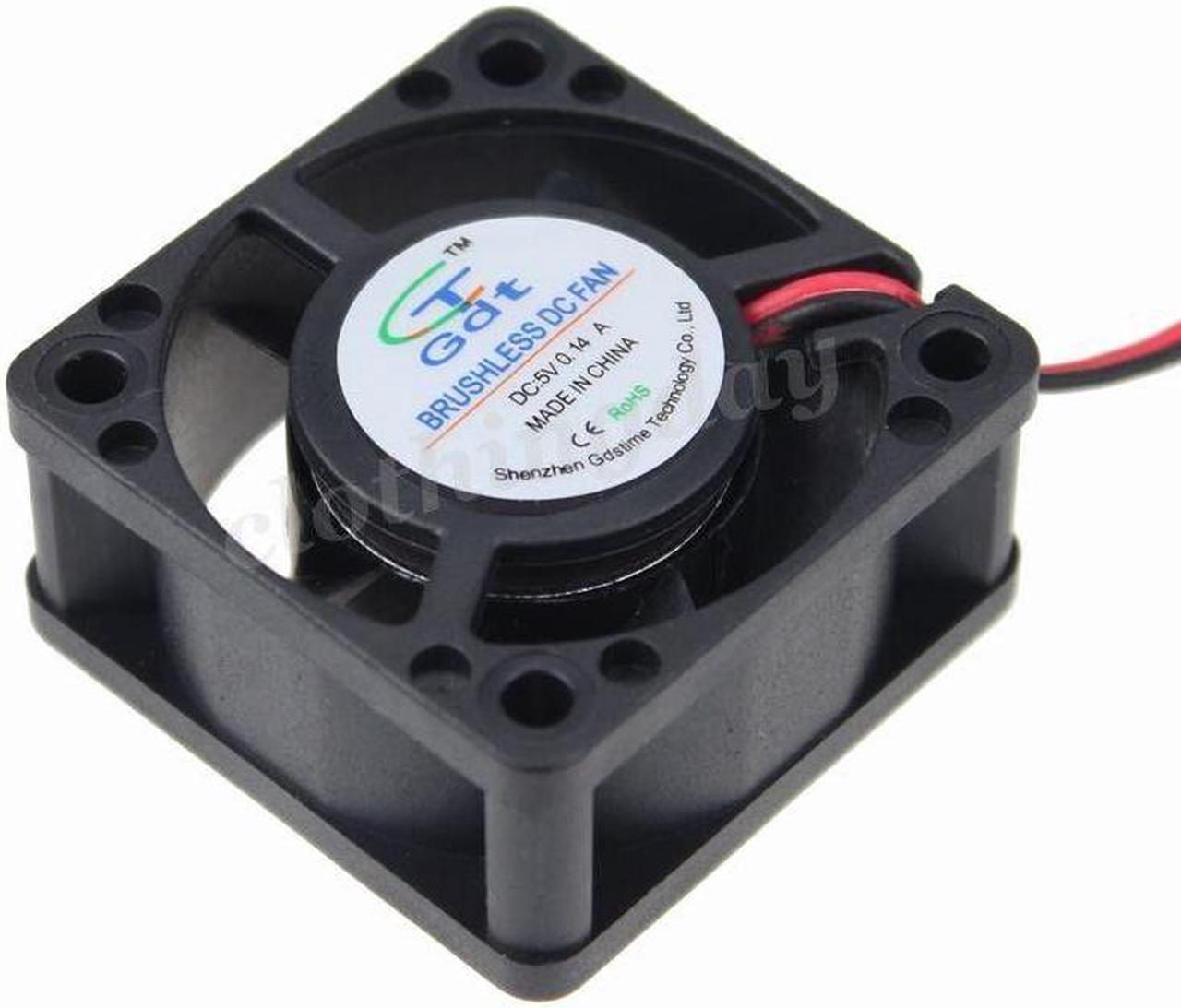 5V mini 4cm 40mm 40x40x20mm 2Pin Brushless Cooler Cooling Fan 4020S 20mm