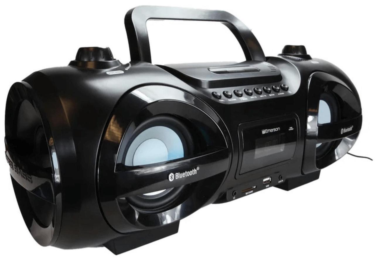 Alt view image 2 of 7 - Emerson Retro Portable CD Boombox