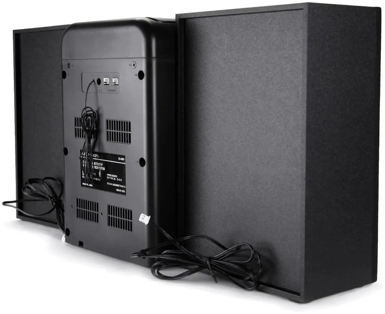 Alt view image 3 of 6 - Emerson CD & MP3 Bluetooth FM Radio Microsystem w Aux Jack and Streaming Options