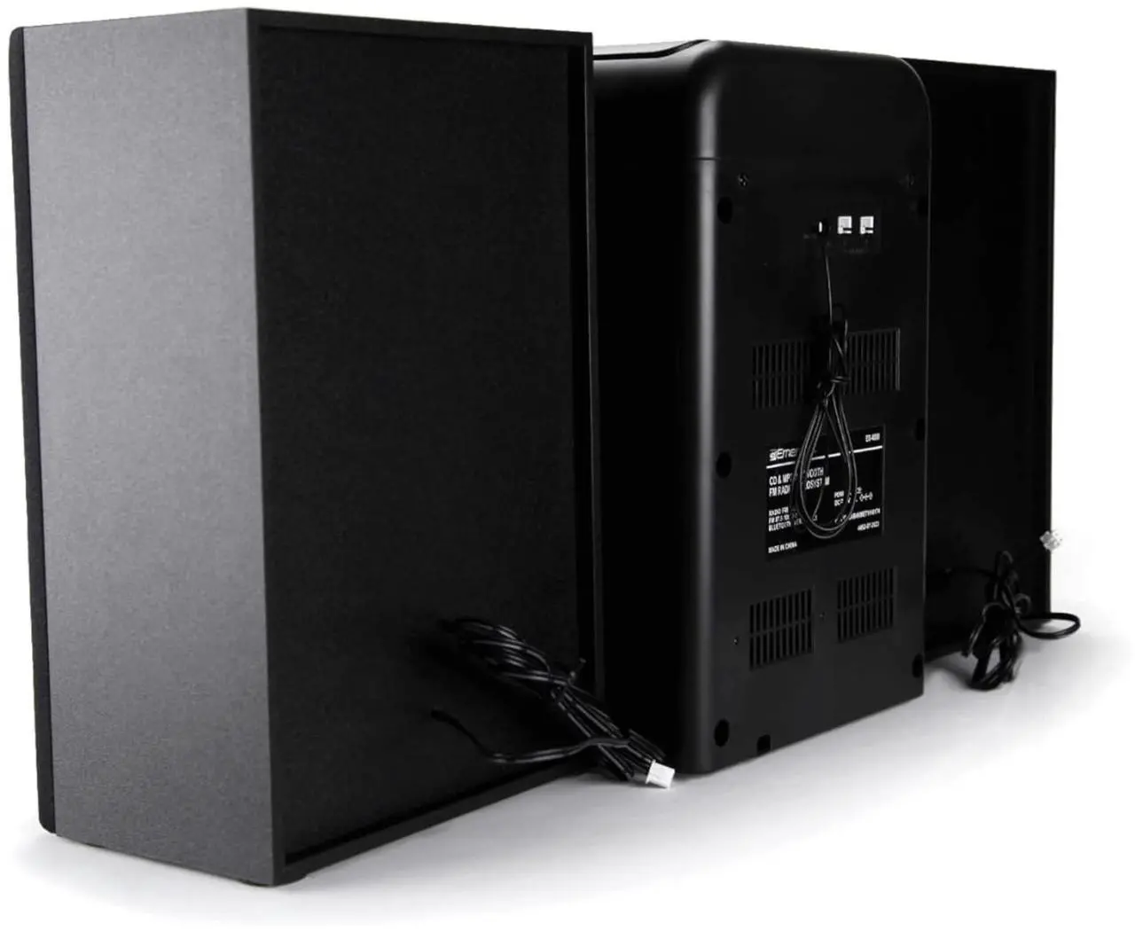 Alt view image 4 of 6 - Emerson CD & MP3 Bluetooth FM Radio Microsystem w Aux Jack and Streaming Options