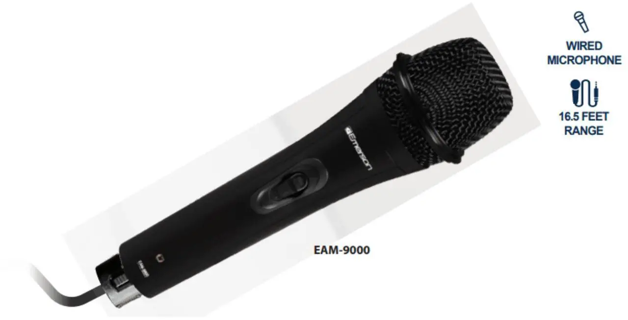 Alt view image 6 of 8 - Emerson Professional Wired Microphone Kit