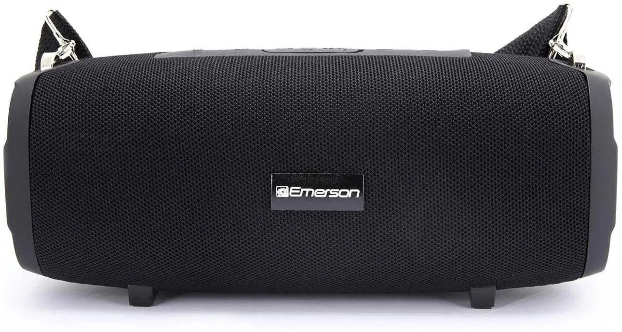 Alt view image 2 of 7 - Emerson Portable Bluetooth Speaker with Carrying Strap