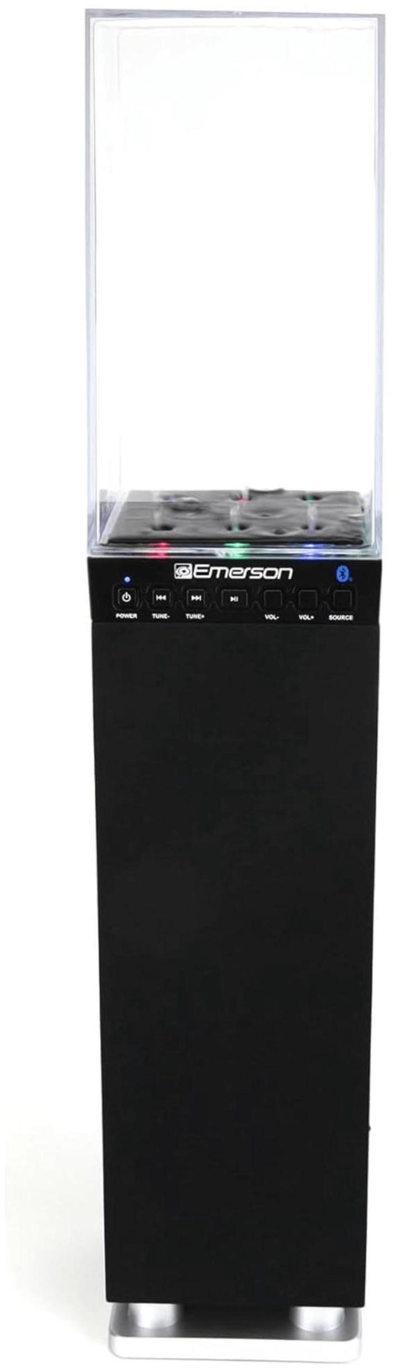 Alt view image 3 of 7 - Emerson EHS-2001 Dancing Water Light Tower Speaker System - Black