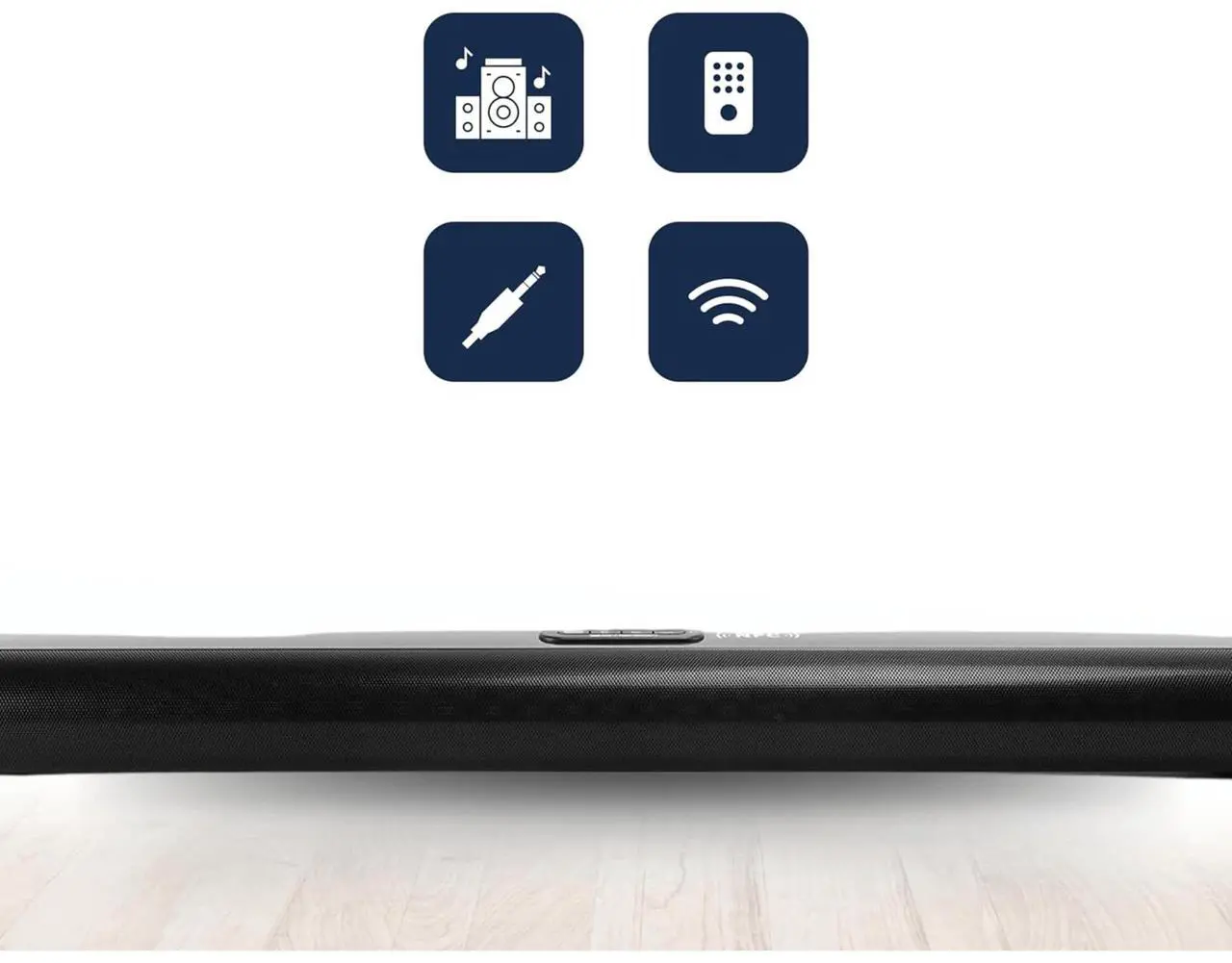 Alt view image 6 of 7 - Emerson 37" Bluetooth Soundbar with Remote Control EHS-2002 (Black)