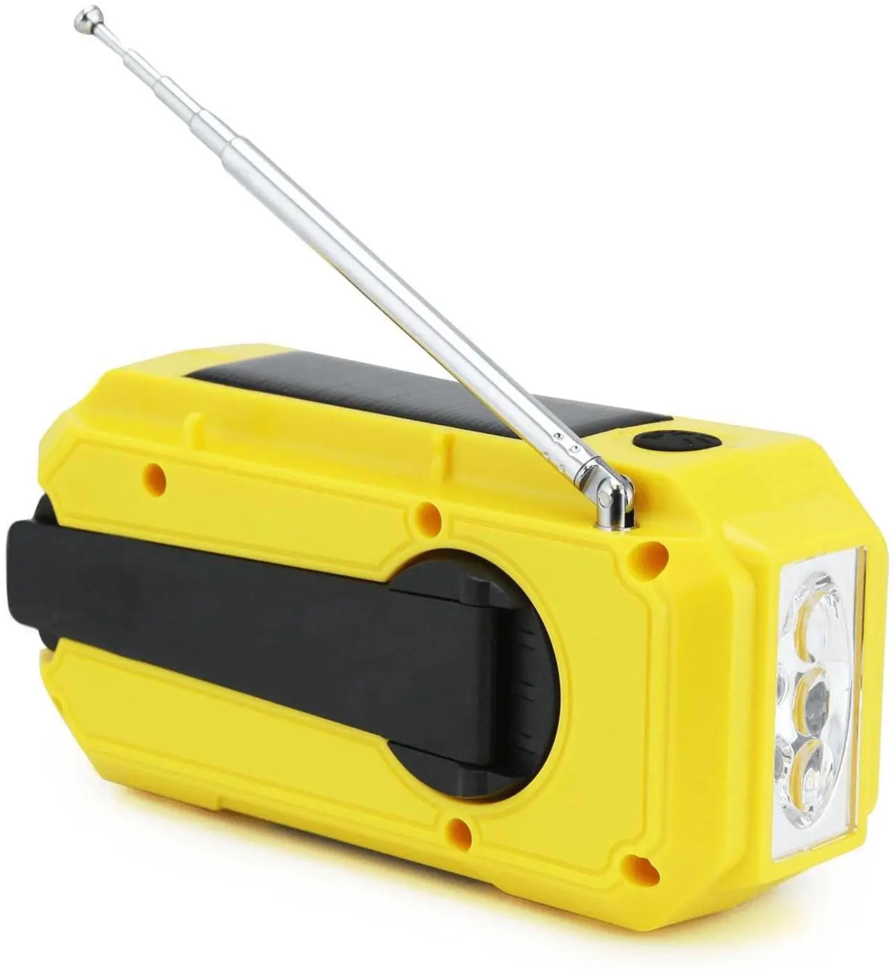 Alt view image 3 of 7 - Emerson Emergency AM / FM Radio with Weather Band and Power Bank - Yellow