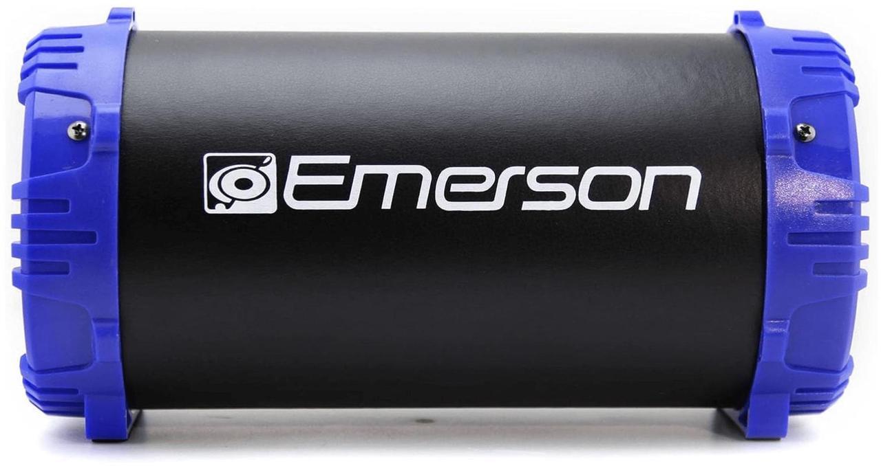 Alt view image 6 of 7 - Emerson Portable Bluetooth Speaker with LED Lighting and Carrying Strap