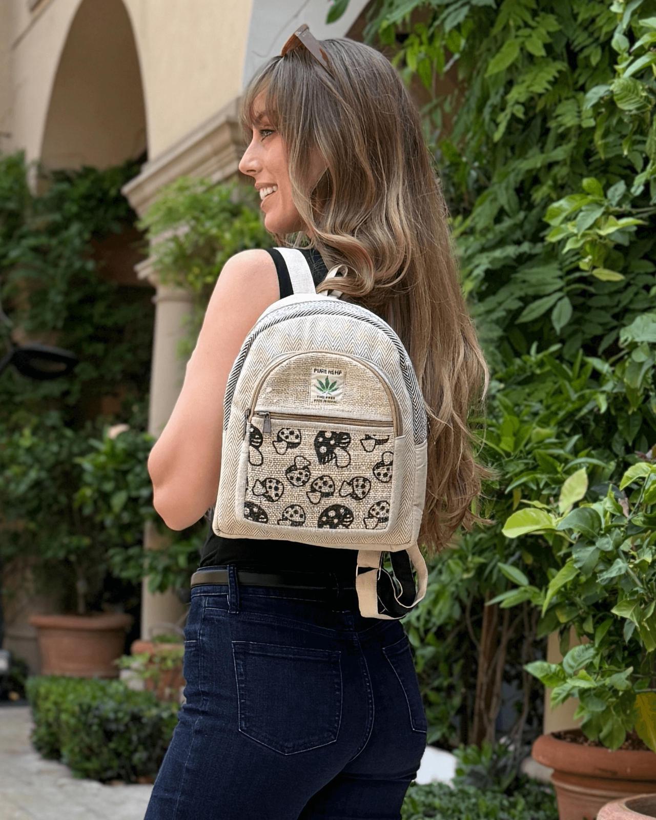 Alt view image 3 of 7 - Jupiter Gear Home Mini Hemp Mushroom Backpack
