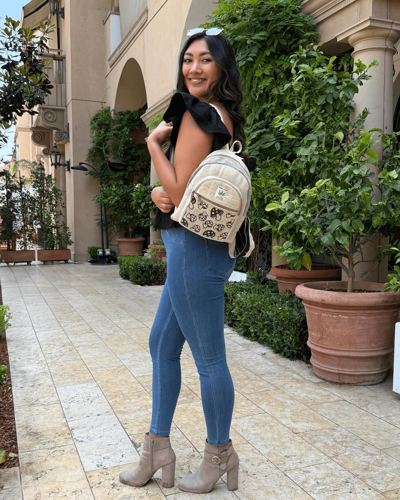 Alt view image 5 of 7 - Jupiter Gear Home Mini Hemp Mushroom Backpack