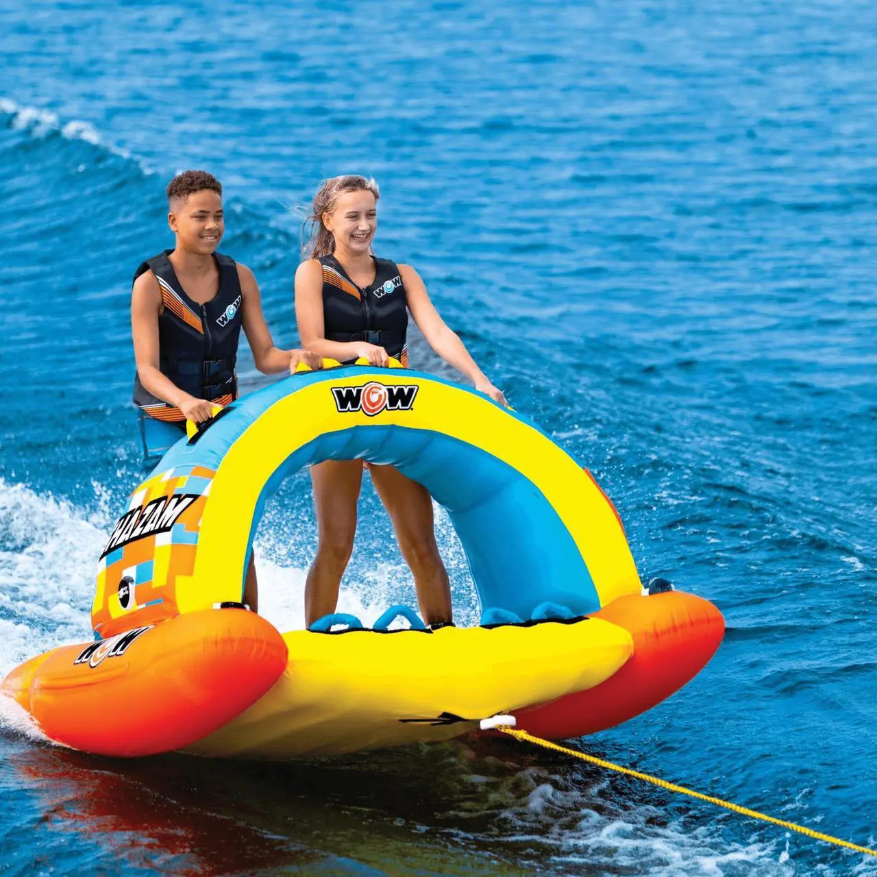Alt view image 3 of 7 - WOW Watersports Shazam 1- and 2-Person Towable