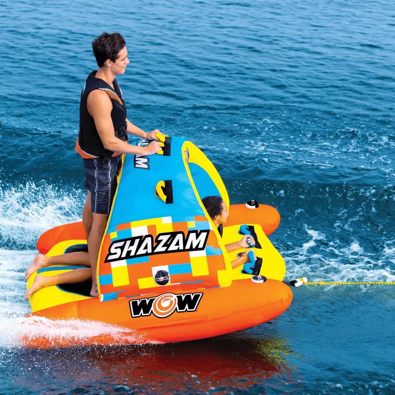 Alt view image 2 of 7 - WOW Watersports Shazam 1- and 2-Person Towable