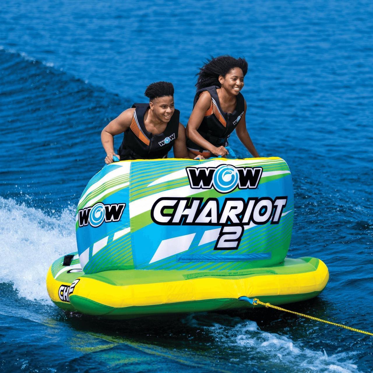 Alt view image 6 of 7 - WOW Watersports Chariot 2-Person Towable