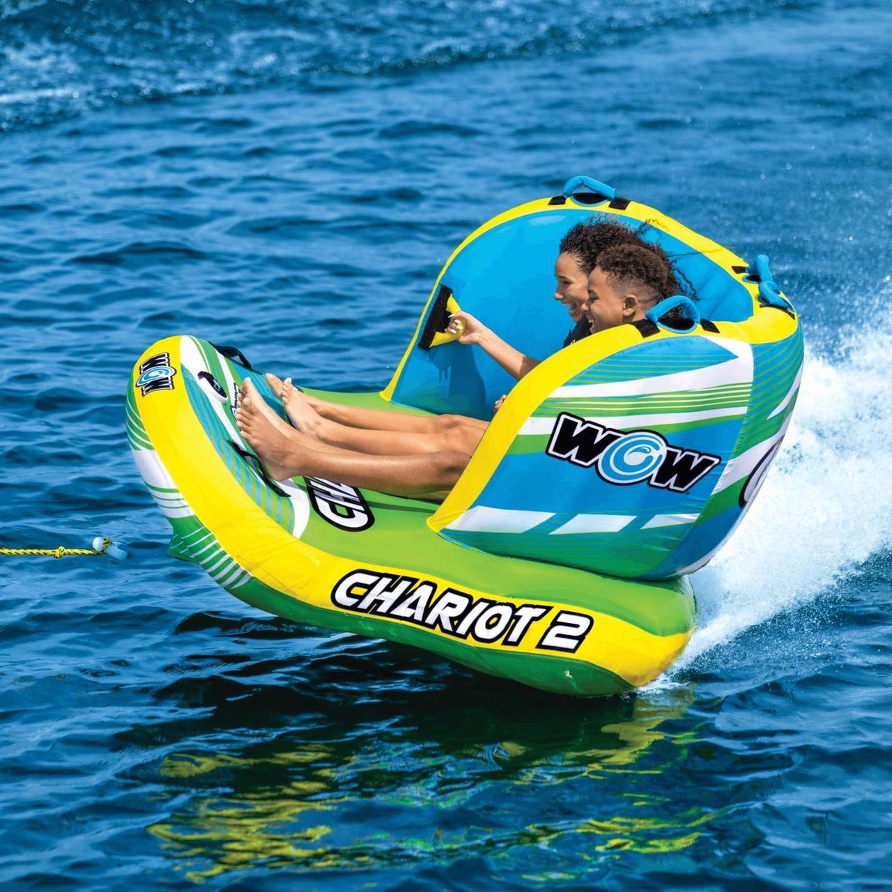 Alt view image 5 of 7 - WOW Watersports Chariot 2-Person Towable