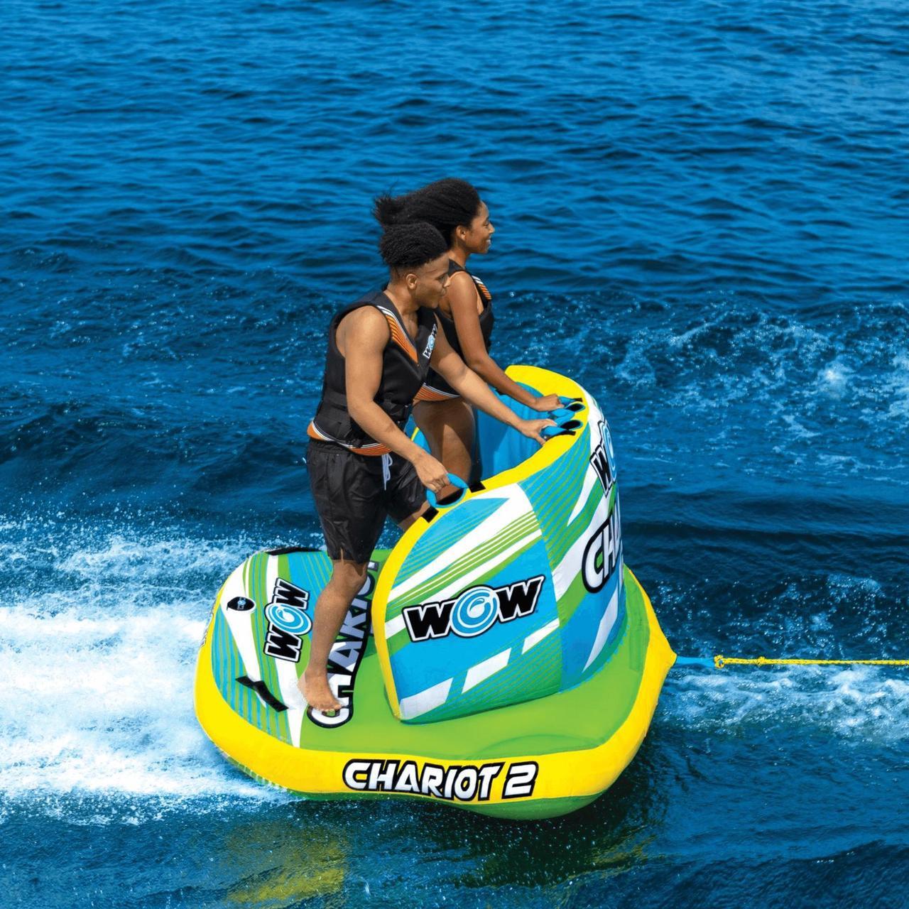 Alt view image 2 of 7 - WOW Watersports Chariot 2-Person Towable