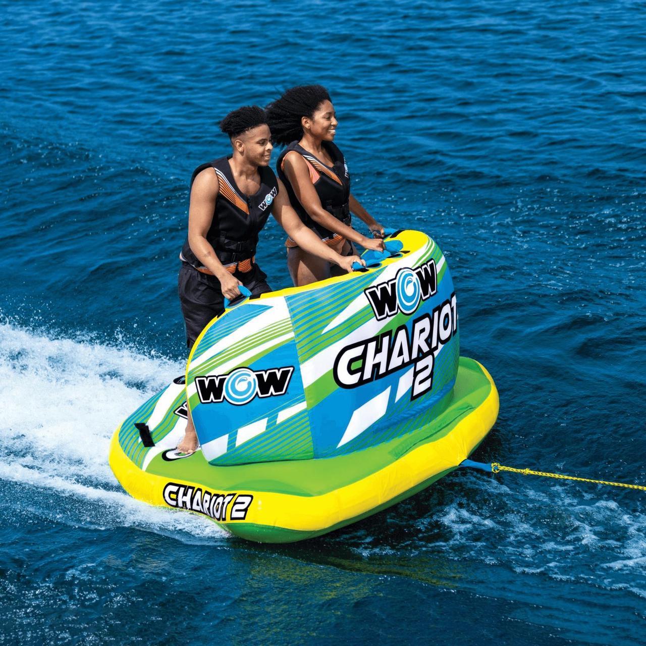Alt view image 3 of 7 - WOW Watersports Chariot 2-Person Towable
