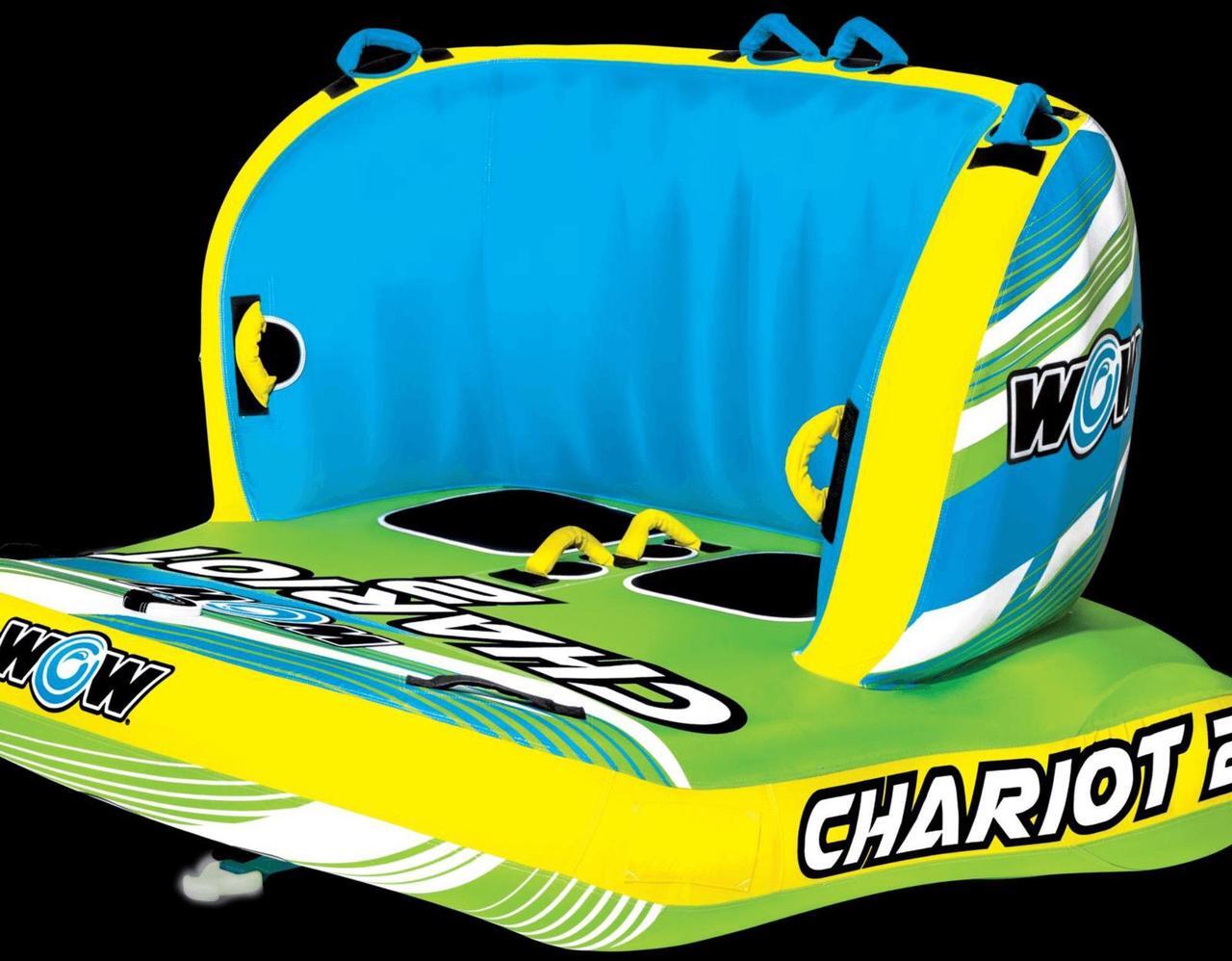 Alt view image 7 of 7 - WOW Watersports Chariot 2-Person Towable