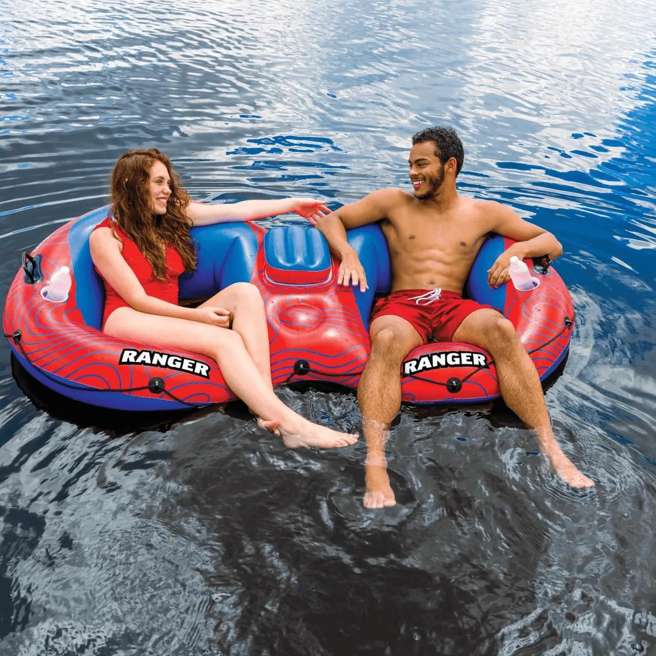 Alt view image 2 of 6 - WOW Watersports Ranger 2-Person River Tube