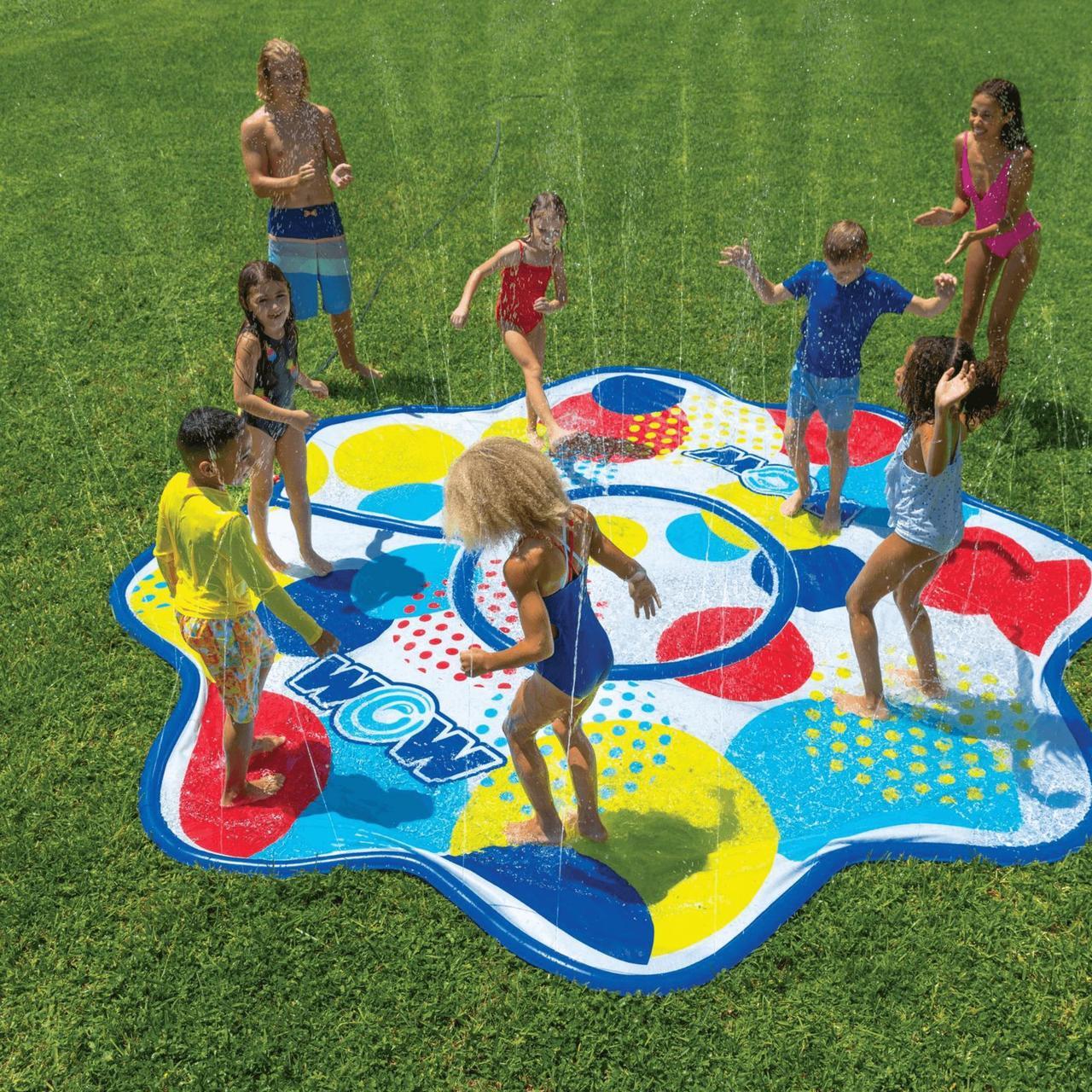 Alt view image 2 of 7 - WOW Watersports 12ft Dots Spray Pad Sprinkler