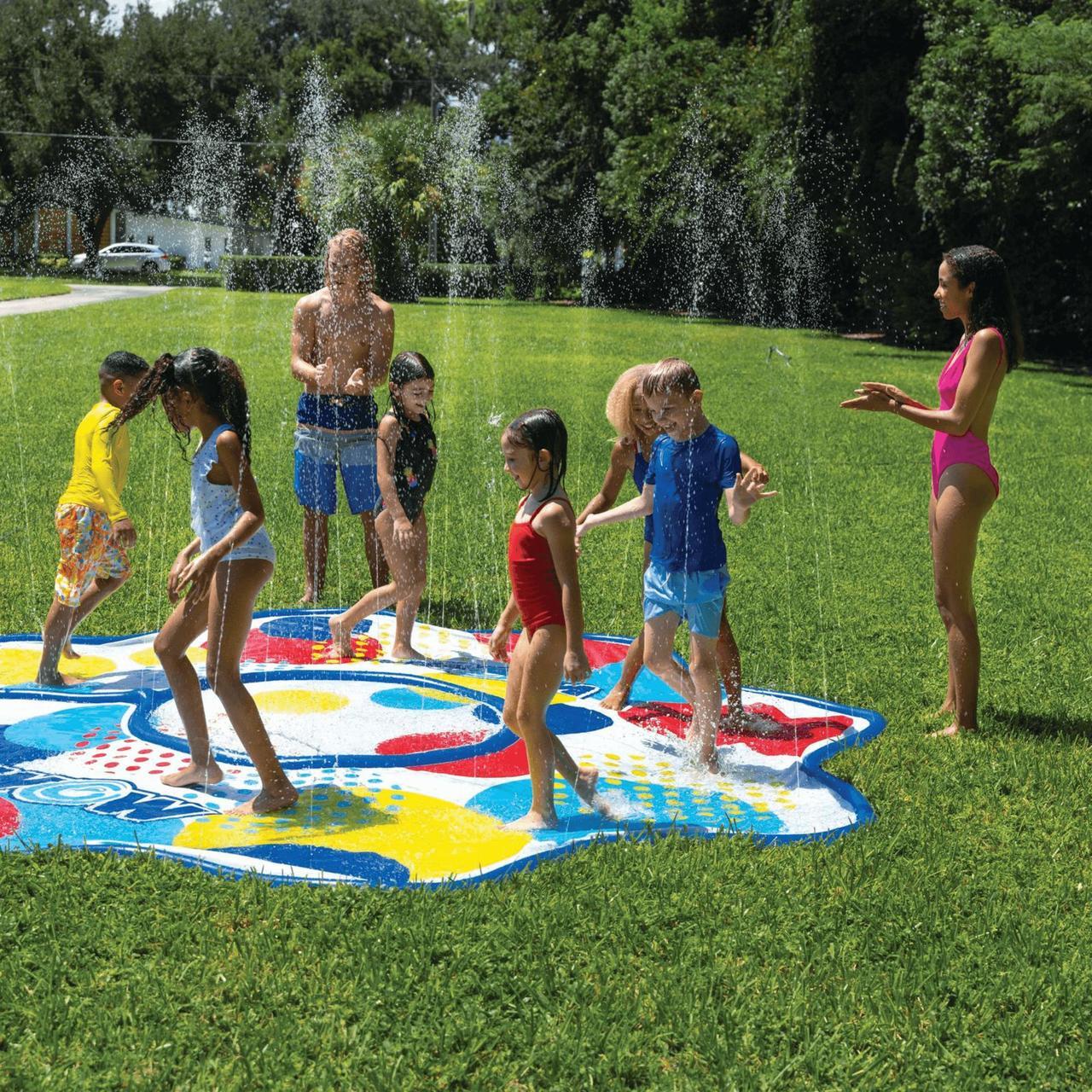 Alt view image 5 of 7 - WOW Watersports 12ft Dots Spray Pad Sprinkler