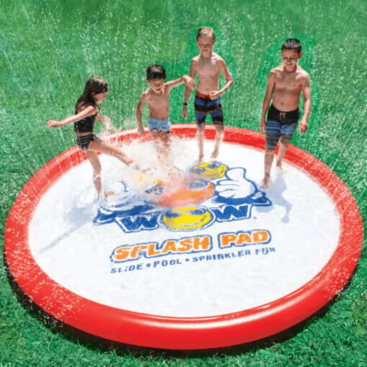 Alt view image 5 of 6 - WOW Watersports 21-2040 Splash Pad with Sprinkler  - 10'