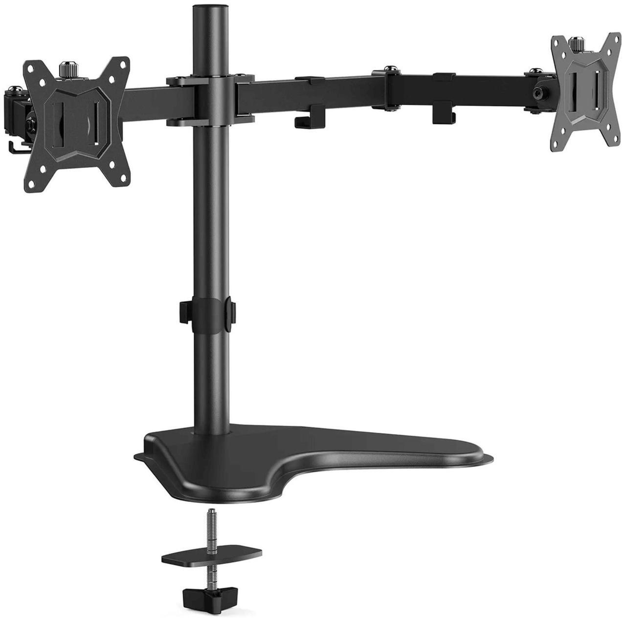 Main image of ErgoAV Motion Desk Stand for Dual Monitors 13" to 32"
