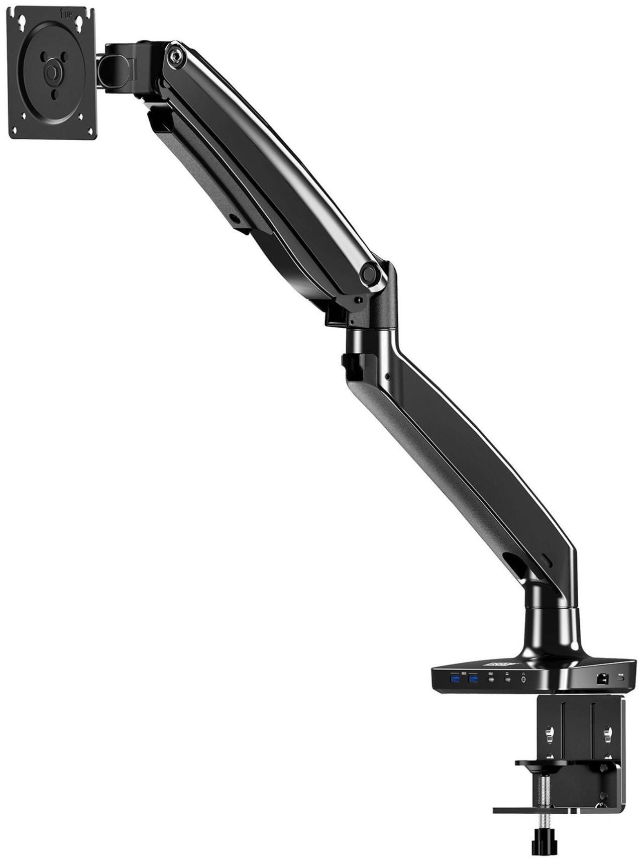 Main image of ErgoAV ErgoLink Motion Desk Mount for Single Monitors up to 34" and 22 lbs