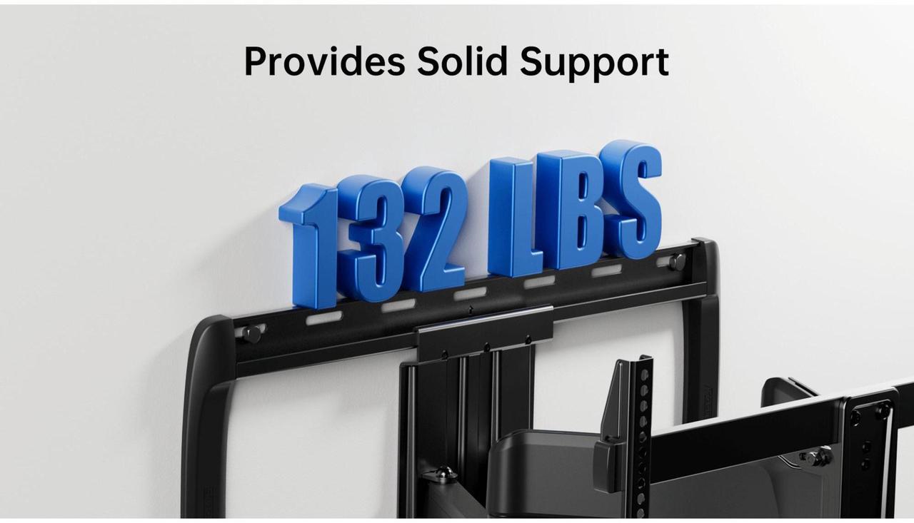 Alt view image 3 of 7 - ErgoAv Large Motion TV Mount for 42" to 90" TVs